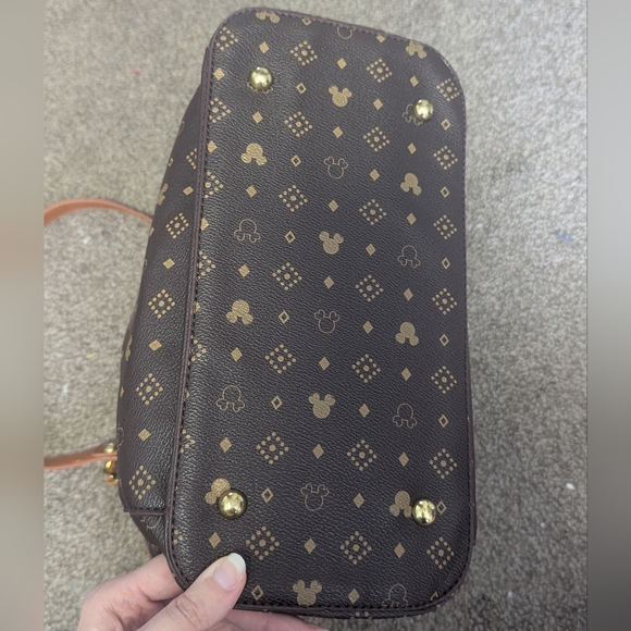 Disney Mickey Style Heads Luxury Fashion Bag Handbag Purse - Picture 6 of 7